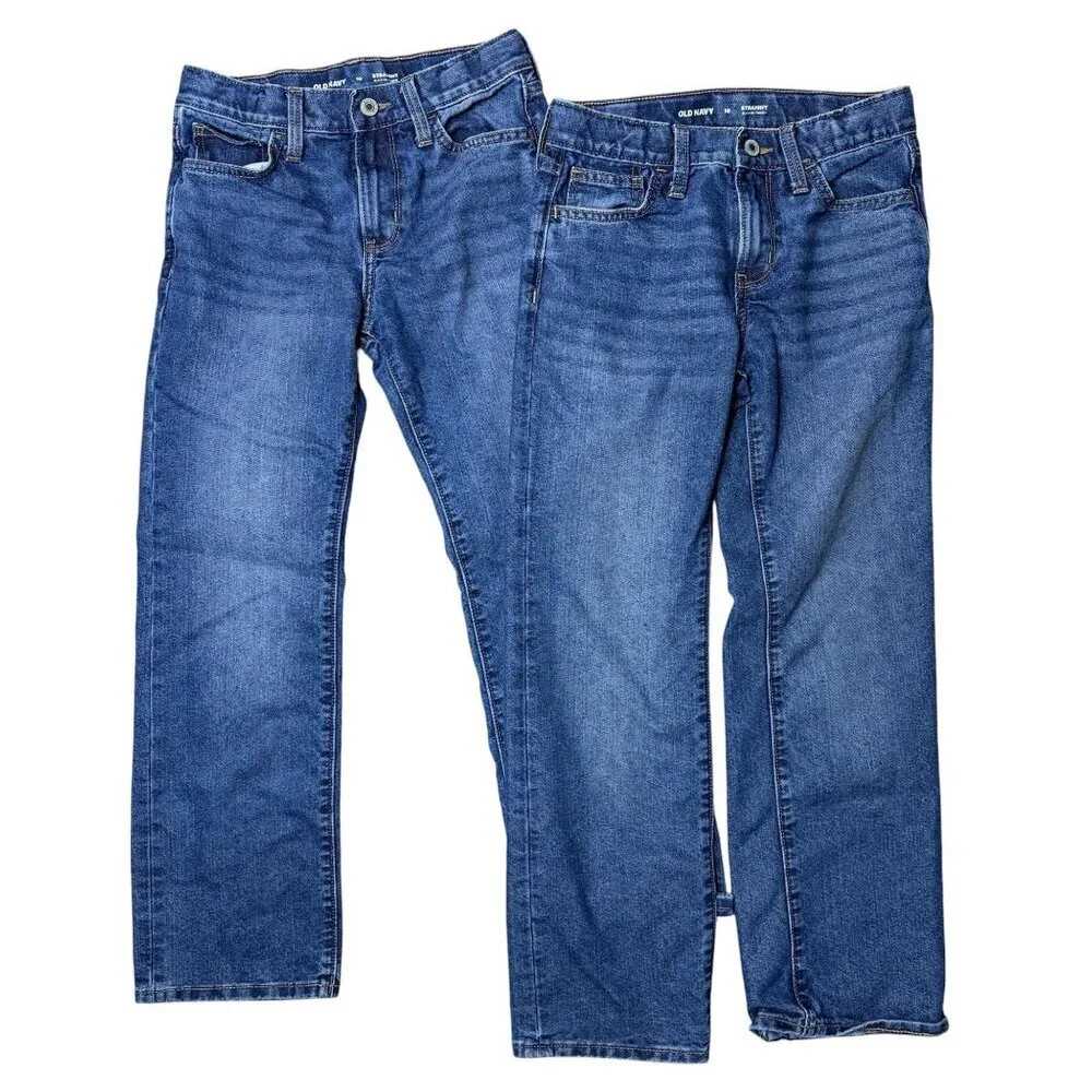 Old Navy Jeans Boys Size 10 Straight Leg Bundle